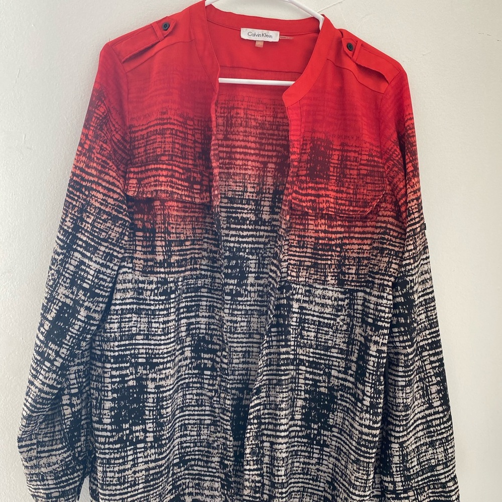 Calvin Klein blouse - Picture 1 of 3